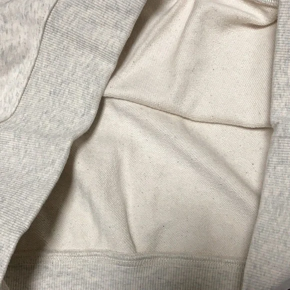 Parke Heather Grey Mock Neck Sweatershirt with Maroon Varsity logo size L / XL - Picture 6 of 7